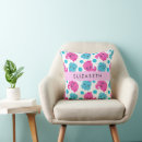 Recherche de poulpe mignon coussins Motif de poulpe