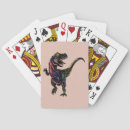 Zoek naar dinosaurus speelkaarten Poker