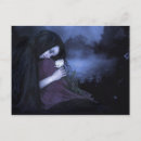 Recherche de solitude cartes postales Bleu