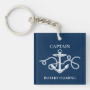 Recherche de bateau de navigation porteclés Bleu marine