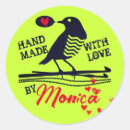 Recherche de coeur crochet autocollants Amour