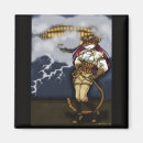 Recherche de dirigeable magnets Steampunk