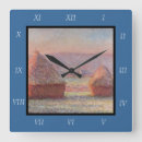 Recherche de peinture impressionniste horloges Vintage