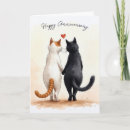 Recherche de chat heureux vœux cartes Pour eux