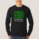 Recherche de binary code tshirts Geek