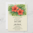 Recherche de hawaïen mariage invitations Île