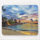 Recherche de plage tropicale tapis souris Vagues