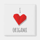 Zoek naar origami magneten Rood