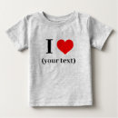 Recherche de mon de coeur bébé tshirts Baby boy