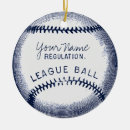 Recherche de le base ball ornements Cru
