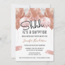 Recherche de surprise adulte anniversaire invitations Rose