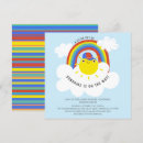 Zoek naar rainbow baby uitnodigingen Zonneschijn