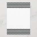 Zoek naar zwart witte zigzag uitnodigingen Chevron