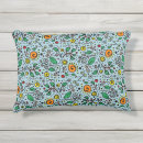 Recherche de fleurs turquoises coussins Vert