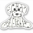 Recherche de croquis chien autocollants Animal