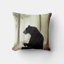 Recherche de ours brun coussins Animaux