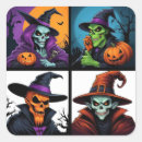 Recherche de vampire halloween autocollants Citrouille