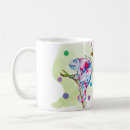 Recherche de caméléon drôle tasses Coloré