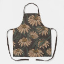 Recherche de modèle floral tabliers Élégant
