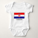 Recherche de drapeau croate bébé vêtements Pour enfants