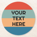 Recherche de vintage dessous de verres Rétro