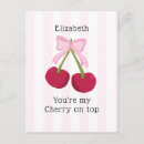 Recherche de coquette cartes postales Cerises