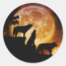 Recherche de loups autocollants Lune