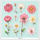 Recherche de dessin de fleur autocollants Pour tous