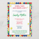 Recherche de couleurs primaires invitations Baby