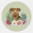Recherche de airedale autocollants Chien