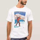 Zoek naar skiërs tshirts Sneeuw