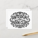 Recherche de je ne suis pas antisocial cartes postales Pour tous