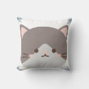 Recherche de chat kawaii coussins Animal mignon