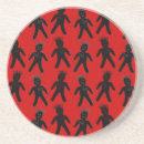 Recherche de poupée dessous de verres Rouge