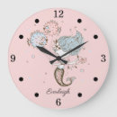 Recherche de naissance chambre enfant horloges Aquarelle