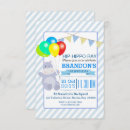 Recherche de hippo invitations Fête
