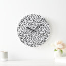 Recherche de noir et blanc horloges Pour elle