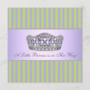 Recherche de tiara baby shower invitations Bébé