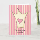 Recherche de princesse de anniversaire cartes Couronne