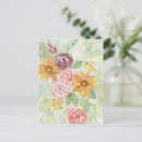 Recherche de fleurs sauvages cartes postales Romantique
