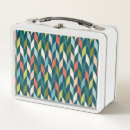 Zoek naar turquoise lunchboxen Geometrisch