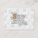 Recherche de courage cartes visite Inspiration