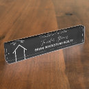 Zoek naar agenten naambordjes Modern