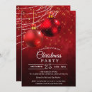 Recherche de baubles noël invitations Rouge