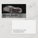 Recherche de voiture de sport cartes visite Vendeur de voitures