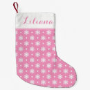 Recherche de rose chaussette de noël Girl