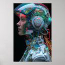 Recherche de cyborg art Futuriste