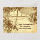 Recherche de faux vintage cartes postales Palmiers