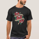 Zoek naar tattoo rozen tshirts Schedel