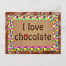 Recherche de chocolats cartes postales Amoureux du chocolat